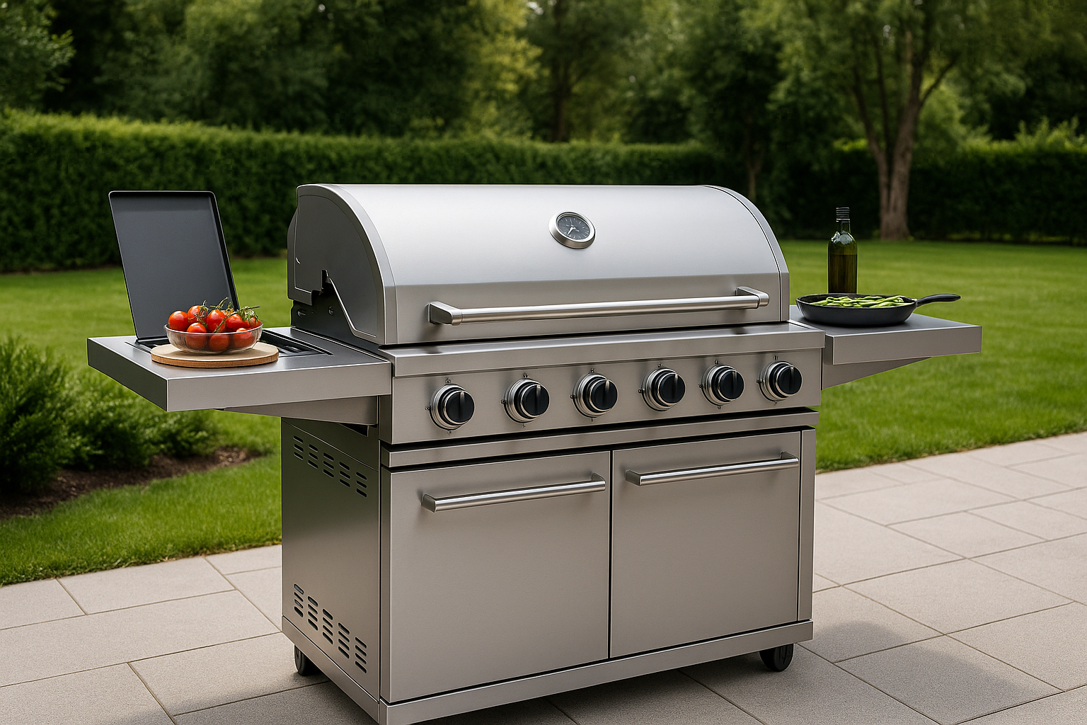 Etna Pro 6-palnikowy – grill ogrodowy jak kuchnia szefa kuchni na świeżym powietrzu