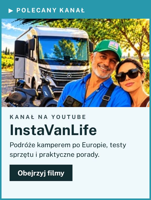 InstaVanLife – kanał o podróżach kamperem na YouTube
